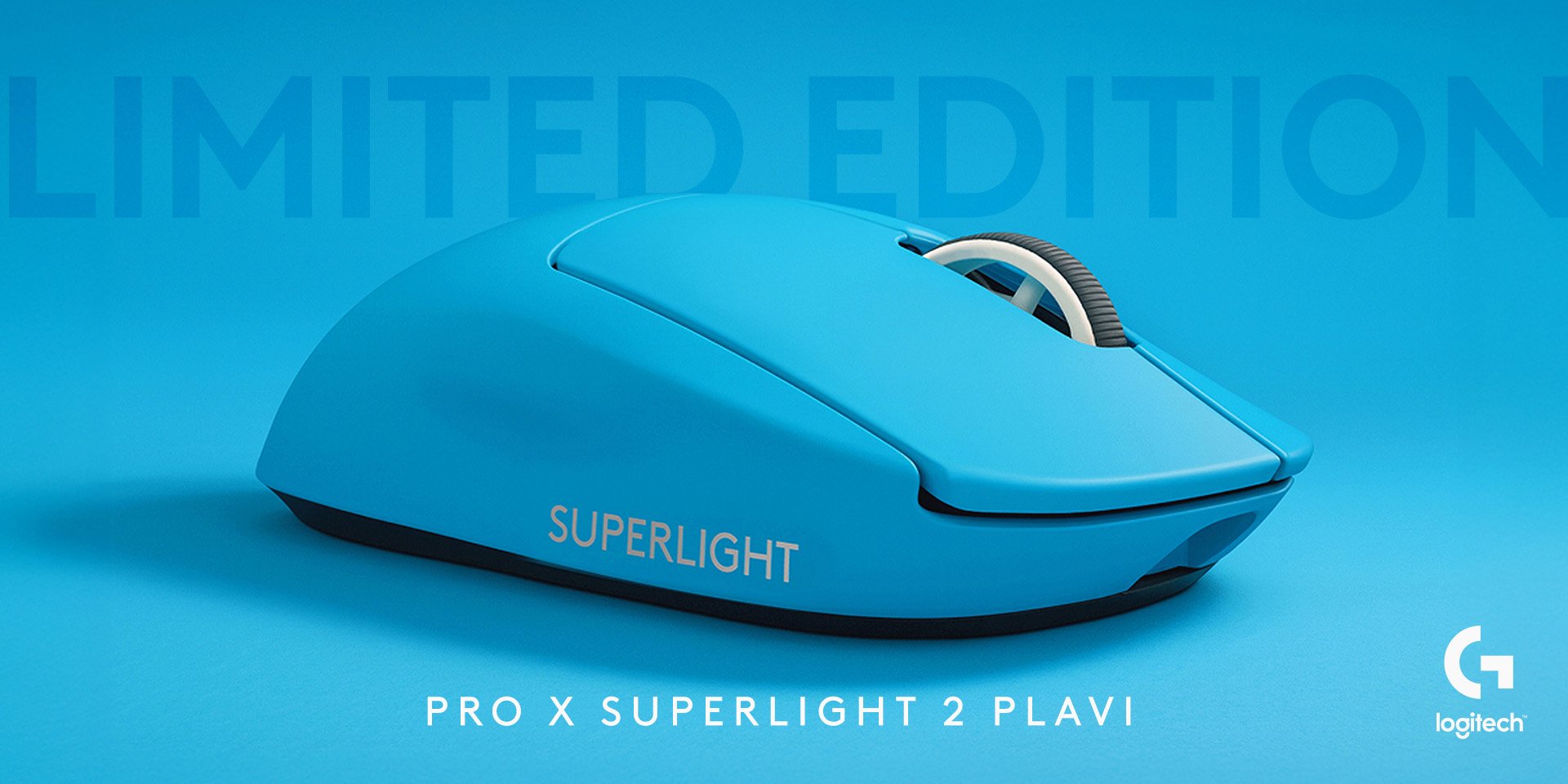 Logitech NPI PRO X Superlight 2 Cyan